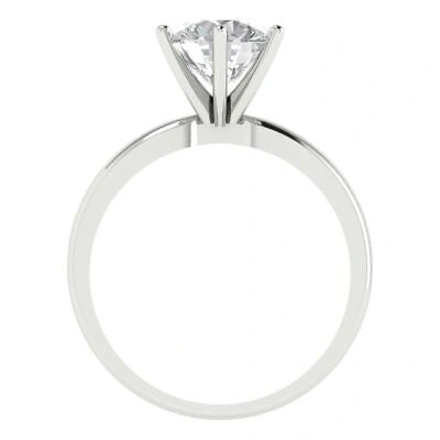 Pre-owned Pucci 1.8ct Round Cut Bridal Simulated Engagement Anniversary Ring 14k White Gold In D