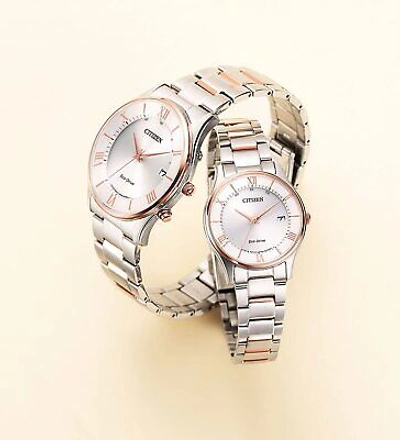 Pre-owned Citizen [] Watch  Collection As1062-59a Eco-drive Radio Clock Thin Se