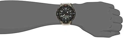 Pre-owned Casio Pro Trek Prt-b50t-7jf Men's Watch Titanium Bluetooth New_jp