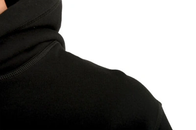 Pre-owned Dsquared2 Men's Black Logo Print Long Sleeve Hooded Sweatshirt Hoodie