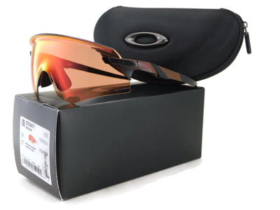 Pre-owned Oakley Encoder Sunglasses | 9471-08 Mat Red Colorshift / Prizm Torch Trail Lens In Prizm Trail Torch