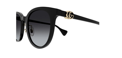 Pre-owned Gucci Original  Sunglasses Gg1073sk 002 Black Frame Gray Gradient Lens 54mm
