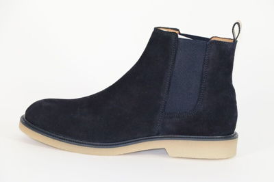 Pre-owned Hugo Boss Chelsea Boots, Mod. Tunley_cheb_sd A, Size 42 / Uk 8 / Us 9, Dark Blue