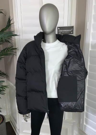 Pre-owned The North Face Women's Rmst Remastered Nuptse 700-down Insulated Jacket - Black