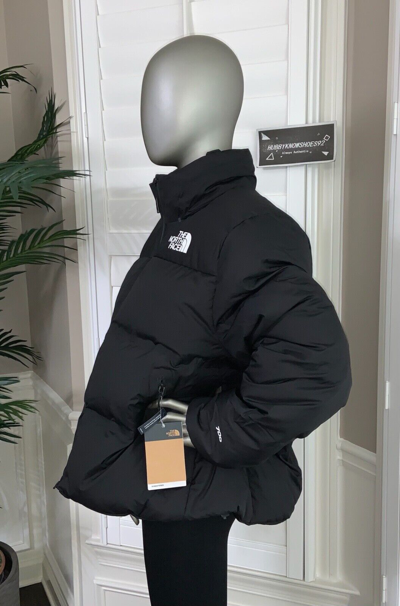 Pre-owned The North Face Women's Rmst Remastered Nuptse 700-down Insulated Jacket - Black