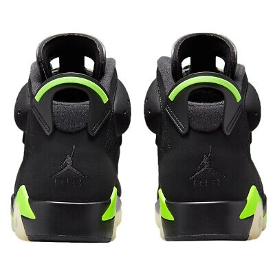 Pre-owned Jordan Men's  6 Retro "electric Green" Black/electric Green (ct8529 003) - 8.5