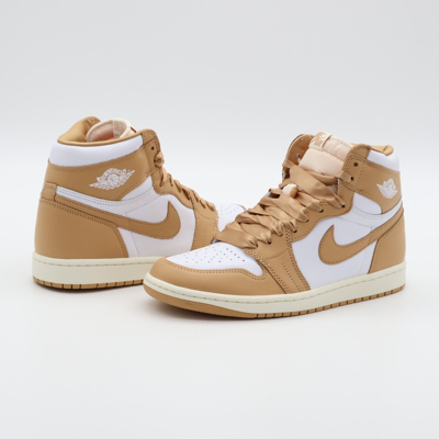 Pre-owned Jordan Fn6622-201 Nike Air  1 Retro High Og Praline White Sail Beige (women's)