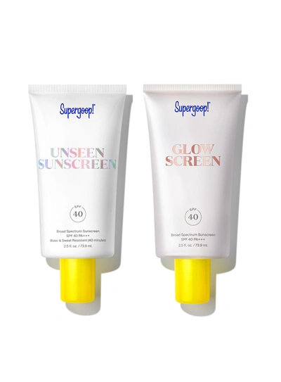 Shop Supergoop Jumbo 2-in-1 Beauty Booster Set Sunscreen !