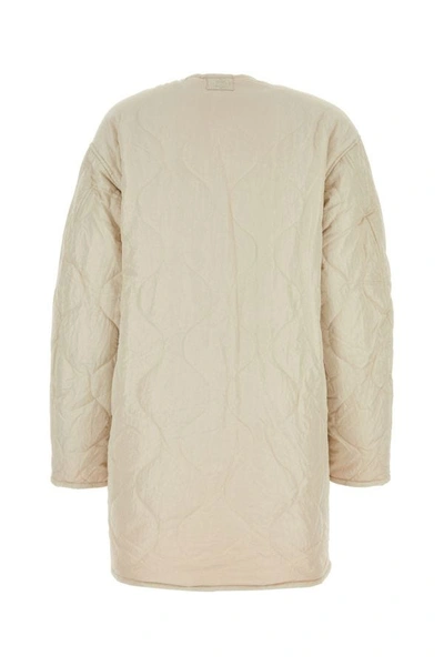 Shop Isabel Marant Étoile Isabel Marant Etoile Woman Sand Nylon Nesma Reversible Jacket In Brown