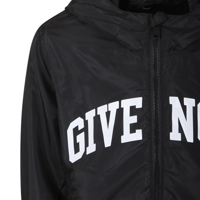 Givenchy Logo-print Windbreaker Jacket In Black