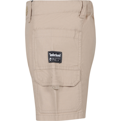 Shop Timberland Beige Casual Shorts For Boy