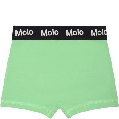 Shop Molo Multicolor Boxers Set For Boy