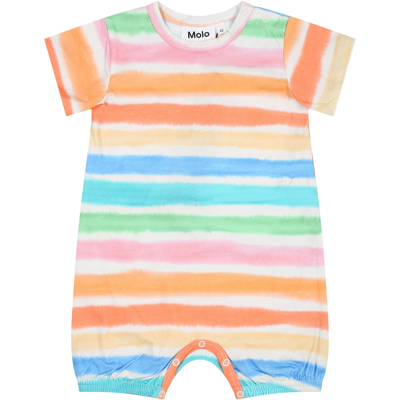 Shop Molo Multicolor Romper For Baby Kids