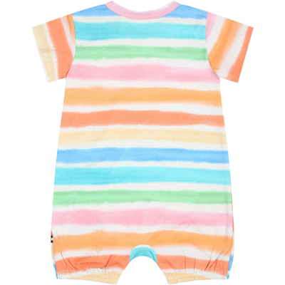 Shop Molo Multicolor Romper For Baby Kids