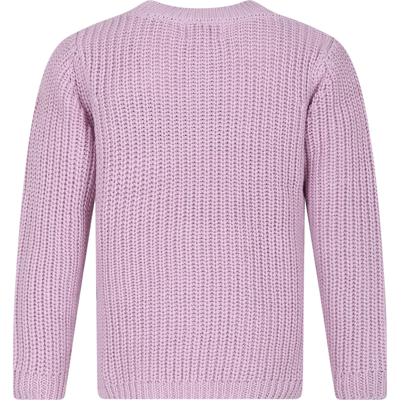 Shop Molo Pink Sweater For Girl