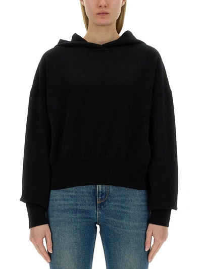 Shop Canada Goose Knit Sweatshirt In Black