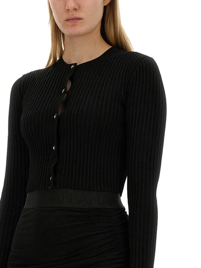 Shop Dolce & Gabbana Slim Fit Cardigan In Black