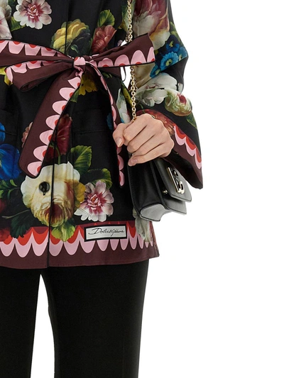 Shop Dolce & Gabbana Twill Shirt In Multicolour