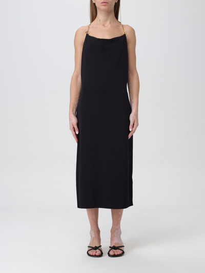 Shop Bottega Veneta Dress  Woman Color Black