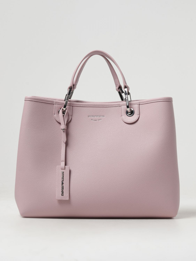 Shop Emporio Armani Tote Bags  Woman Color Pink
