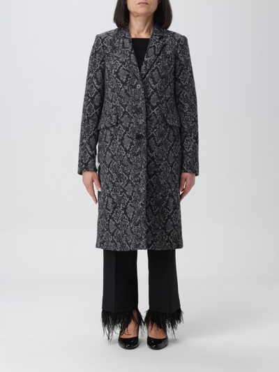 Shop Michael Kors Coat  Woman Color Grey
