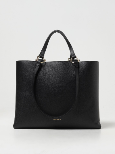 Shop Coccinelle Tote Bags  Woman Color Black