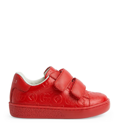 Shop Gucci Kids Ace Sneakers In Multi