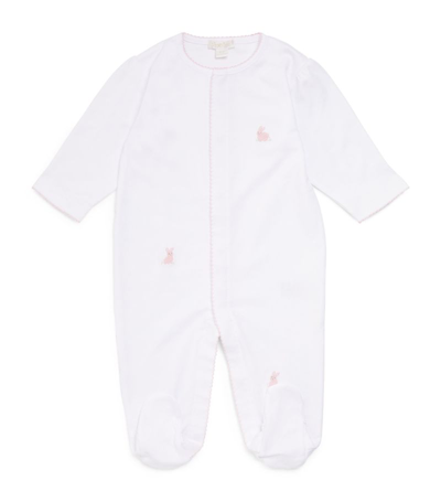 Shop Kissy Kissy Pima Cotton All-in-one (0-9 Months) In Pink