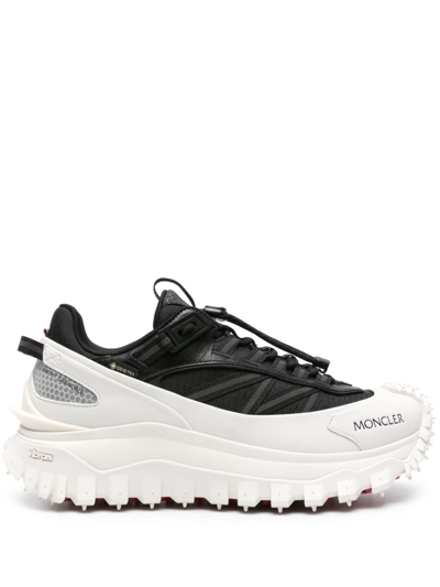 Shop Moncler Trailgrip Gtx Low Top Sneakers In White