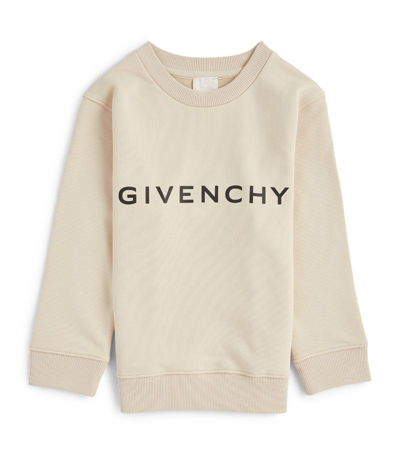 Shop Givenchy Kids 4g Logo Sweatshirt (4-12 Years) In Ivory