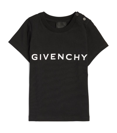 Shop Givenchy Kids Logo T-shirt (2-3 Years) In Black