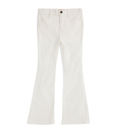 Shop Designers Remix Girls Bennett Flare Jeans (8-16 Years) In Ivory