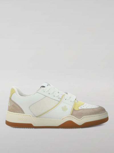 Shop Dsquared2 Sneakers  Woman Color White 1