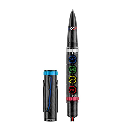 Shop Montegrappa 24h Le Mans 2023 Rollerball Pen In Black