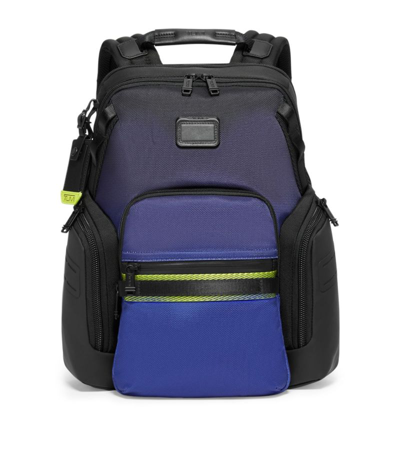 Shop Tumi Alpha Bravo Business Backpack In Blue