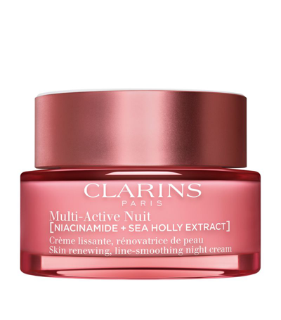 Shop Clarins Multi-active Night Cream Dry Skin (50ml)