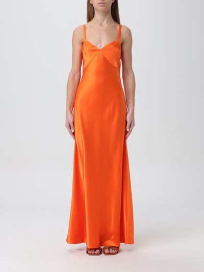 Shop Polo Ralph Lauren Dress  Woman Color Orange