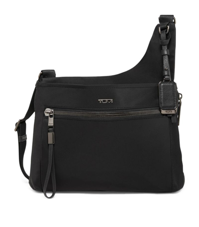 Shop Tumi Voyageur Nylon Cross-body Bag In Black
