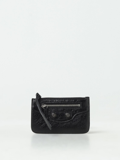 Shop Balenciaga Wallet  Woman Color Black