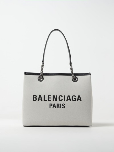 Shop Balenciaga Tote Bags  Woman Color Natural