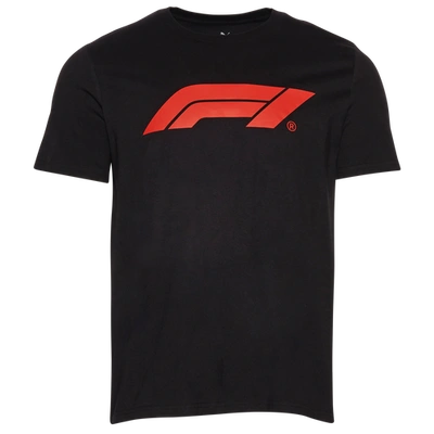 Shop Puma Mens  F1 Essential Logo T-shirt In Black