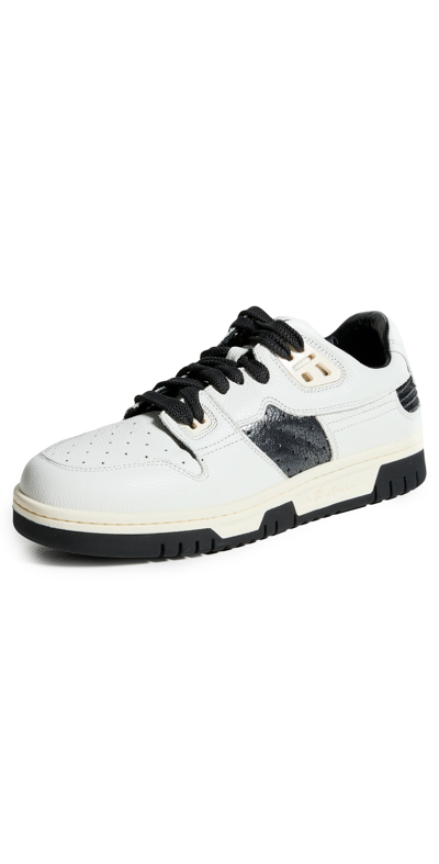Shop Acne Studios Low Top Sneakers White/black