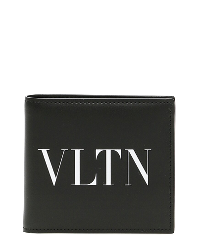 Shop Valentino Bifold Wallet In Black