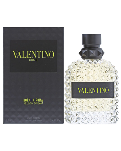 Shop Valentino 3.4oz  Uomo Born In Roma Yellow Dream Edt