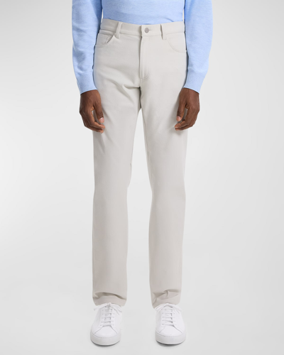 Theory Raffi Neoteric Twill Slim Fit Pants In Limestone