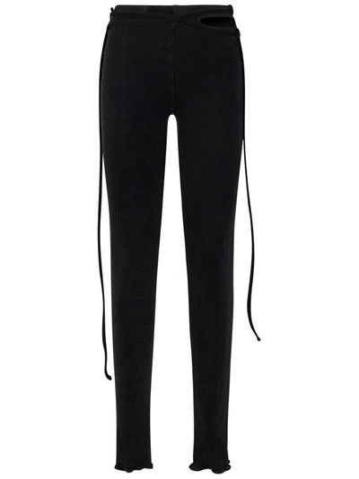 Shop Ottolinger Trousers In Nero