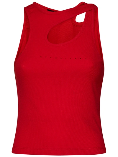Shop Ottolinger Top In Rosso