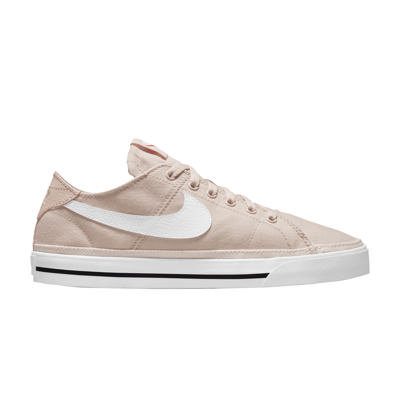 Pre-owned Nike Wmns Court Legacy Canvas 'pink Oxford'