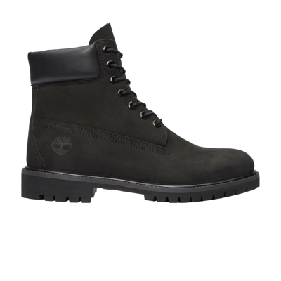 Pre-owned Timberland 6 Inch Premium Boot Wide 'black'