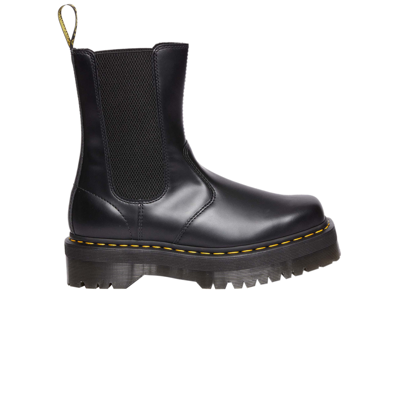 Pre-owned Dr. Martens Wmns 2976 High Quad Squared Chelsea Boot 'black'
